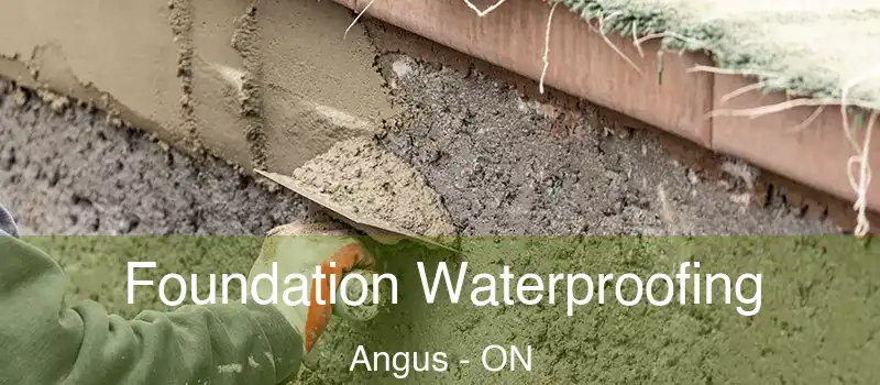  Foundation Waterproofing Angus - ON